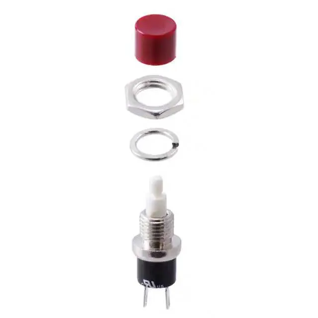 PS1024ARED (SWITCH PUSH SPST-NO 3A 125V)