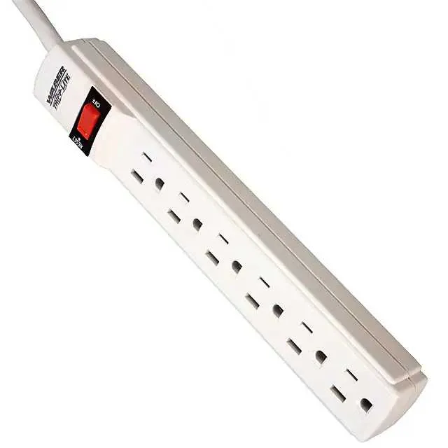 PS6 (POWER STRIP 9.5 15A 6OUT 4'CORD")