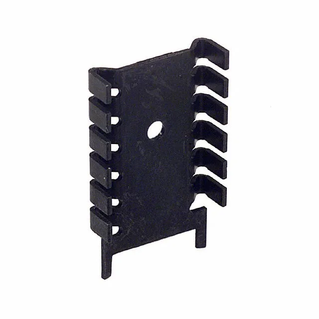 PSB2-1CB (HEATSINK VERT W/TABS BLK TO-220)