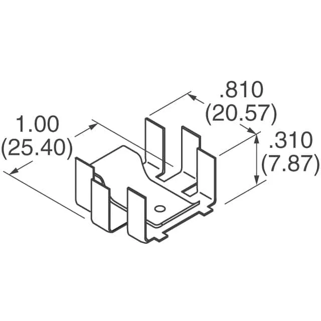 PSC2-2U (HEATSINK CLIP ON UNPLT TO-220)