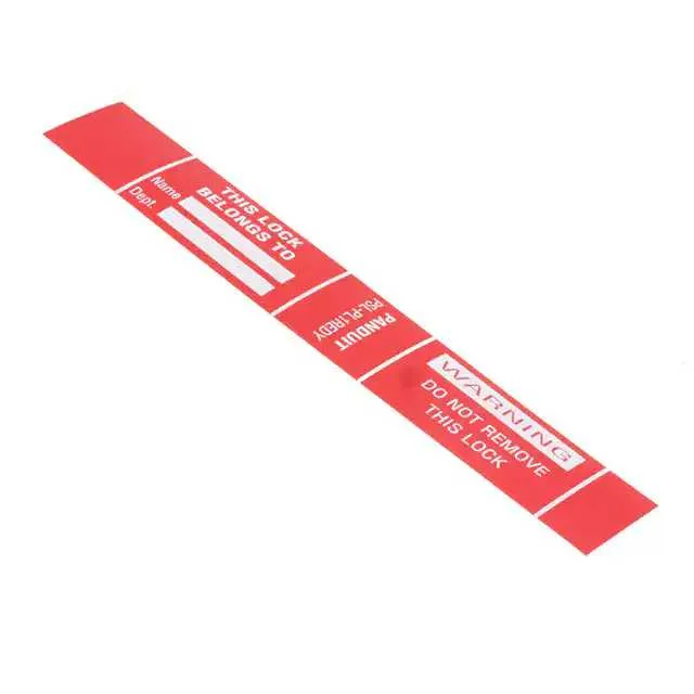 PSL-PL1REDY (LABEL ELECTRL WARN 10X0.75"")