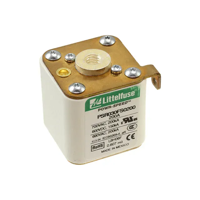 PSR030FS0200Z (FUSE SQUARE 200A 700VAC/600VDC)