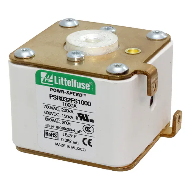 PSR032FS1000Z (FUSE SQUARE 1KA 700VAC/600VDC)