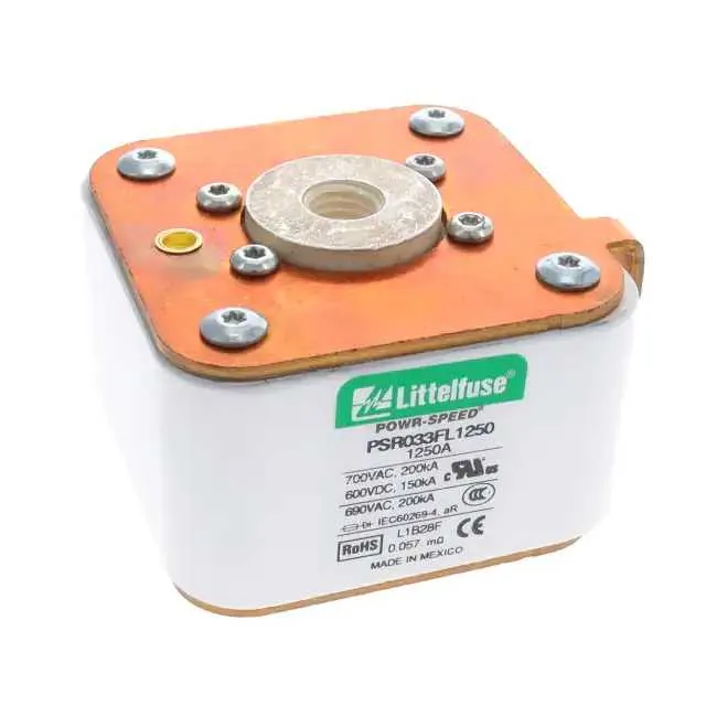PSR033FL1250Z (FUSE SQUARE 1.25KA 700VAC/600VDC)