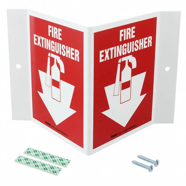 PSS3P4019 (SIGN 6X5" RED/WHITE")