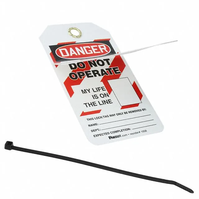 PST-1058 (TAG 5.75X3.25" RED/BLACK/WHITE")