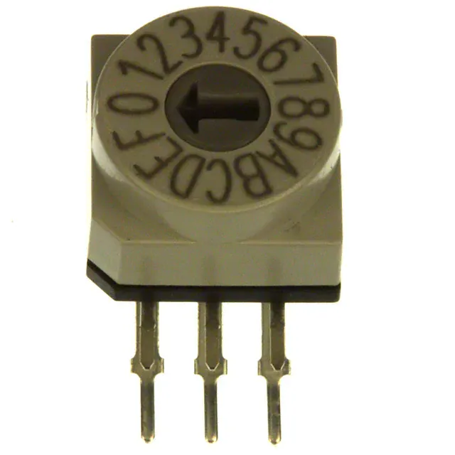 PT65103L508 (SWITCH ROTARY DIP HEX 150MA 24V)