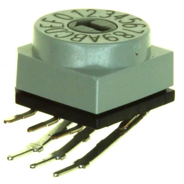PT65106L254 (SW ROTARY DIP HEX COMP 150MA 24V)