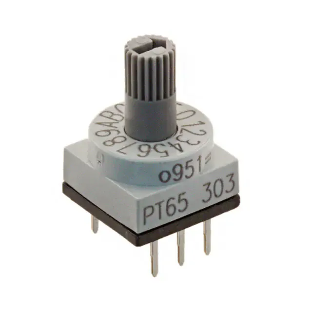 PT65303 (SWITCH ROTARY DIP HEX 150MA 24V)