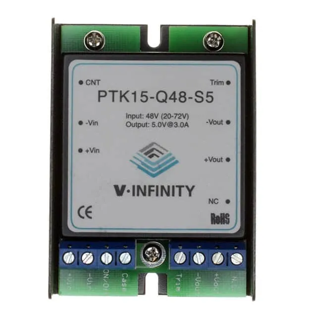 PTK15-Q48-S5-T (CONVERTER DC/DC 5V 15W TERMINAL)