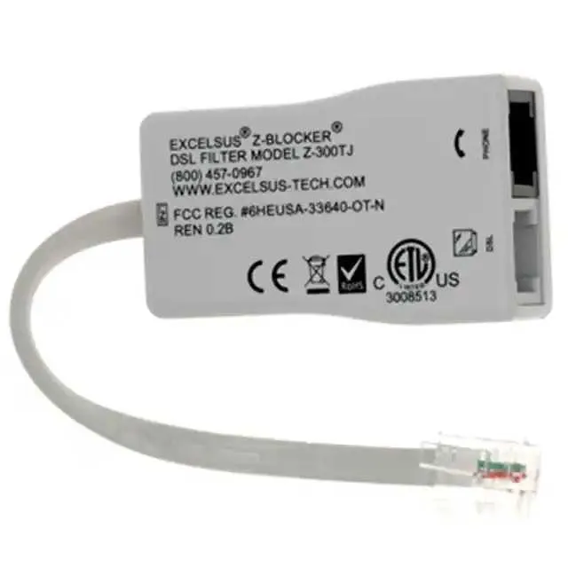 Z-300TJ (FILTER DSL DUAL-JACK WHITE)