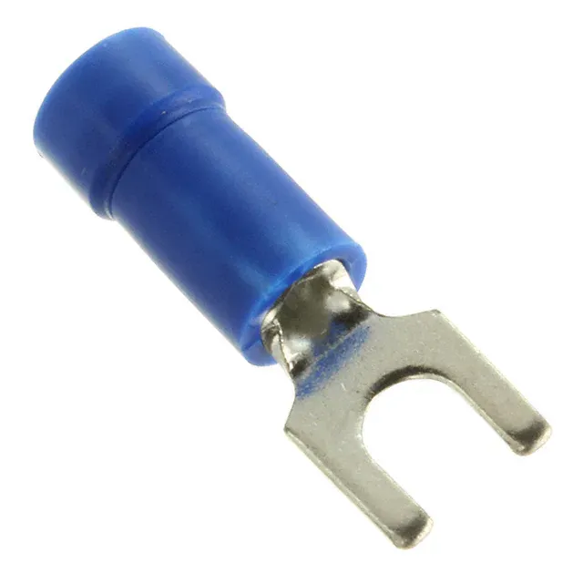 PV14-6F-M (CONN SPADE TERM 14-16AWG #6 BLU)