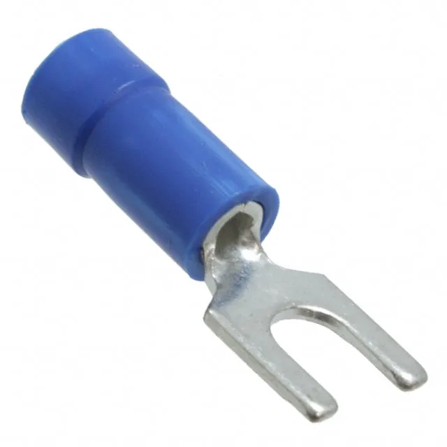 PV14-8F-M (CONN SPADE TERM 14-16AWG #8 BLU)