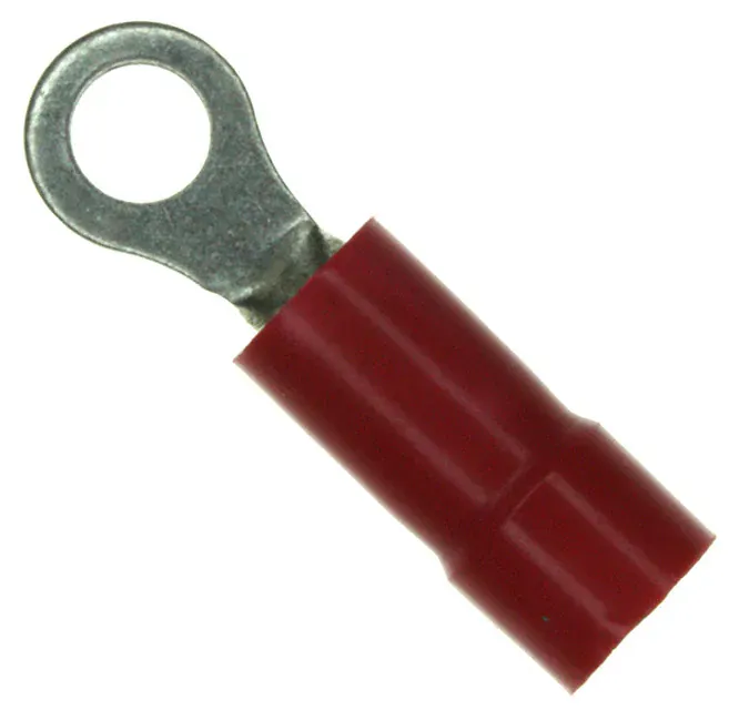PV18-6R-CY (CONN RING CIRC 18-22AWG #6 CRIMP)
