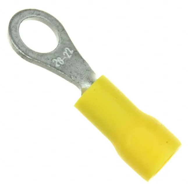 PV22-4R-C (CONN RING CIRC 22-26AWG #4 CRIMP)