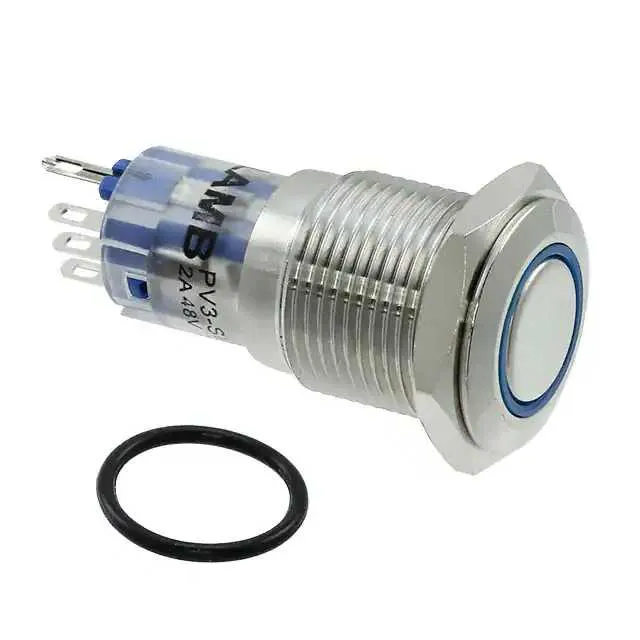 PV3WF2B0SSG-341 (SWITCH PUSHBUTTON SPDT 2A 48V)