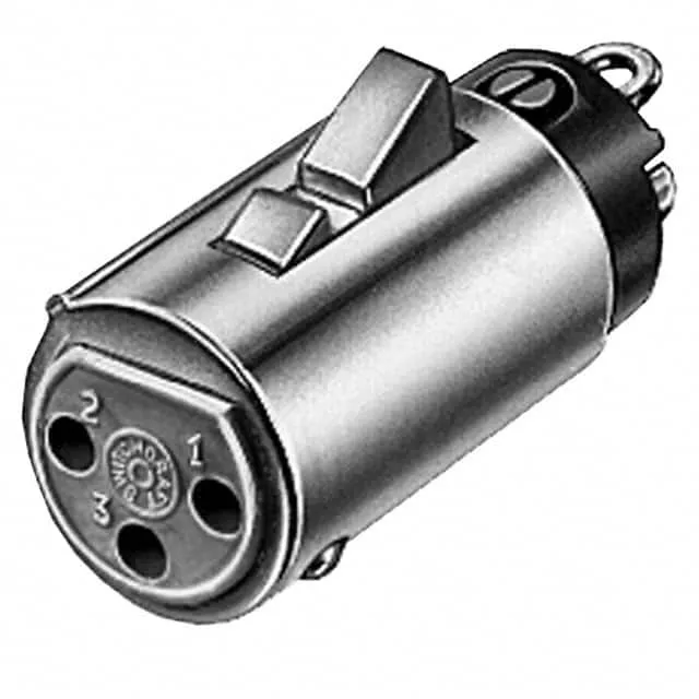 QG3F (CONN FMALE INSERT XLR 3POS SLDR)