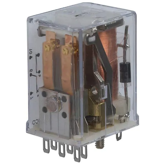 R10-E1W2-S50 (RELAY GEN PURPOSE DPDT 7.5A 3V)