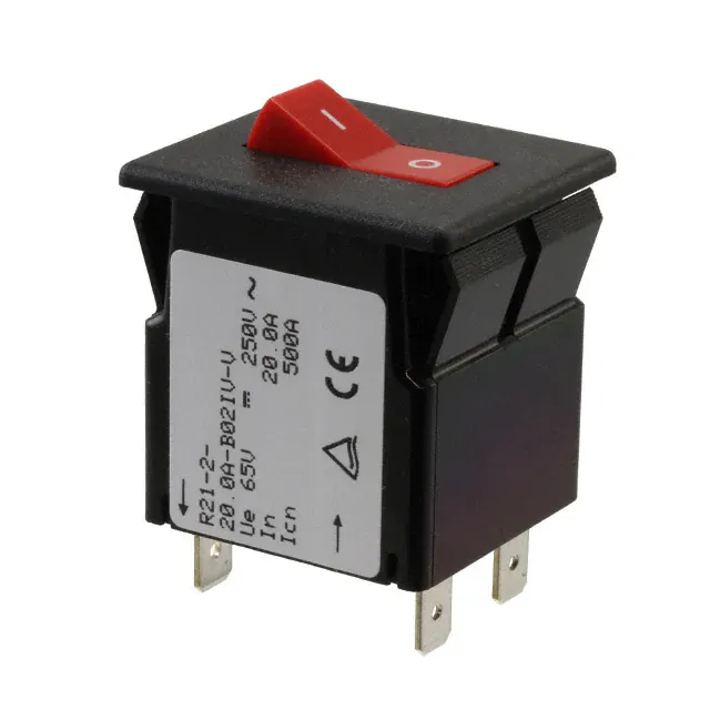 R21-2-20.0A-B02IV-V (CIR BRKR MAG-HYDR 20A ROCKER)