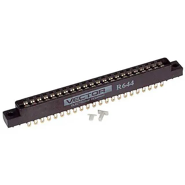 R644 (CONN EDGE 44CONT SOLDRTAIL FLUSH)