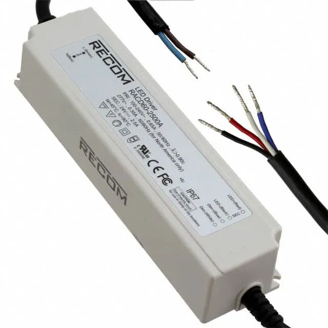 RACD60-2500A (LED DRIVER CC AC/DC 15-24V 2.5A)
