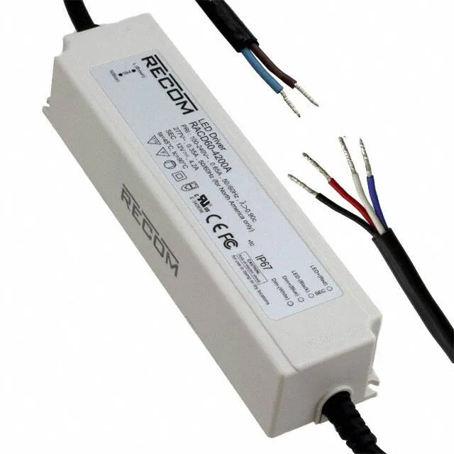 RACD60-4200A (LED DRIVER CC AC/DC 9-12V 4.2A)