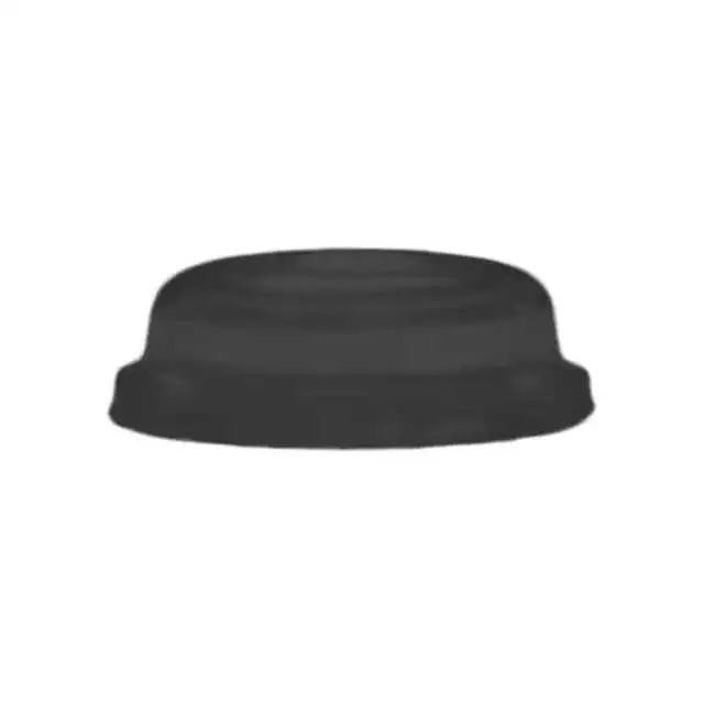 RBS-18BK (BUMPER CYLINDRICAL 0.5 DIA BLK")