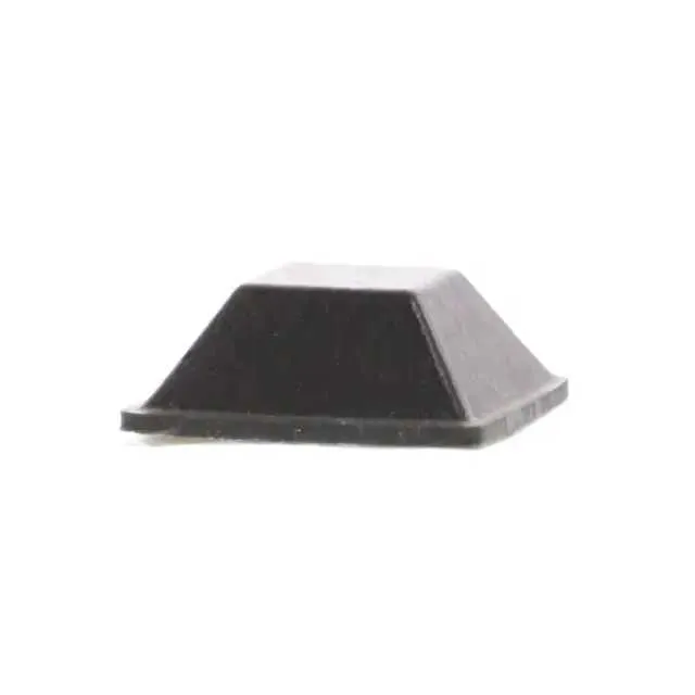 RBS-19BK (BUMPER SQU 0.807L X 0.807"W BLK")
