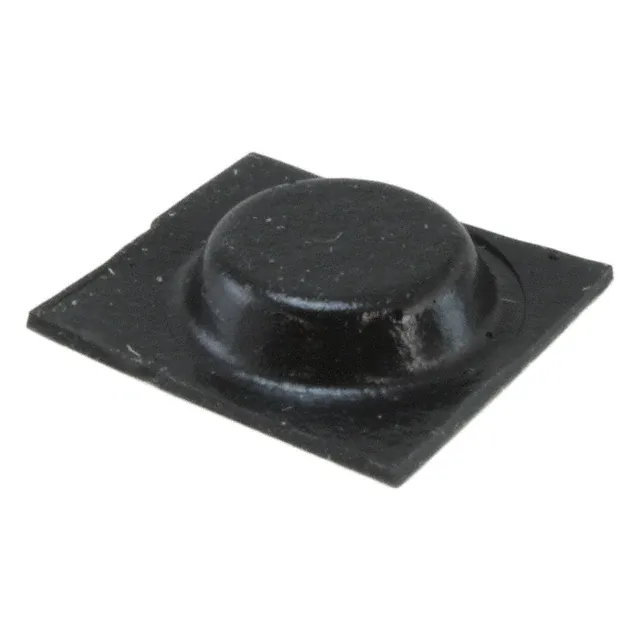 RBS-1BK (BUMPER CYLINDRICAL 0.5 DIA BLK")