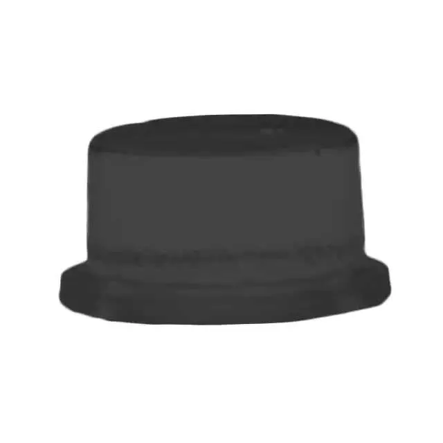 RBS-6BK (BUMPER CYLINDRICAL 0.5 DIA BLK")