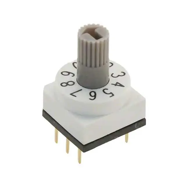 RDTBR10P1T (SWITCH ROTARY DIP BCD 150MA 42V)