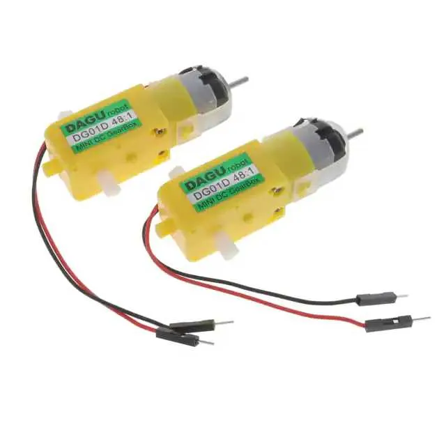 ROB-13302 (GEARMOTOR 140 RPM 4.5VDC QTY 2)