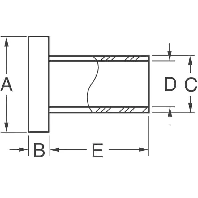 MNI5/16-4 (WASHER SHOULDER 5/16 NYLON)