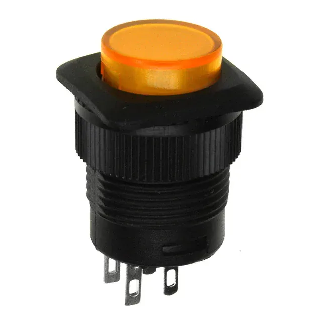RP3508ABLKYELYELNS (SWITCH PUSH SPST-NO 3A 125V)
