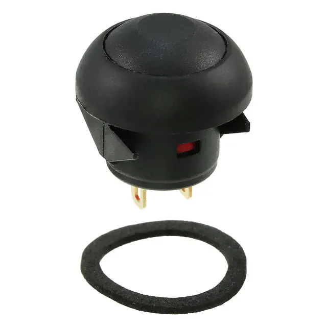 RP8100B1M1CEBLKBLKNIL (SWITCH PB SPST-NO 0.125A 125V)