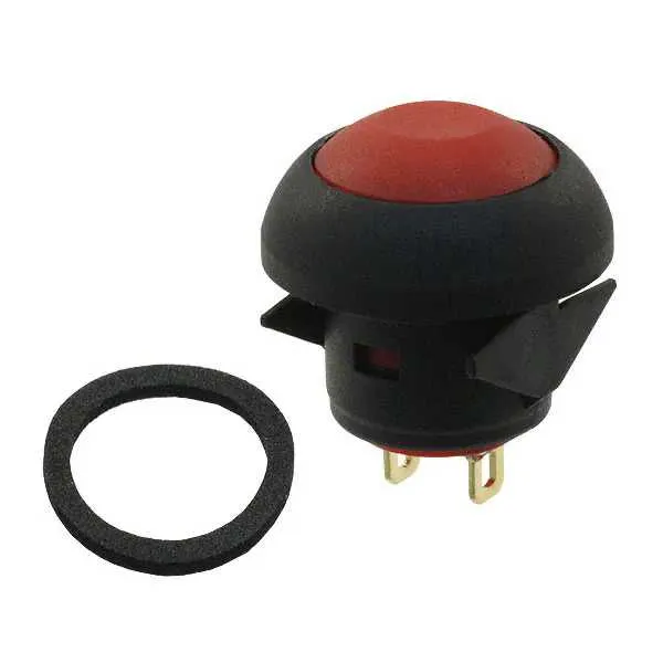 RP8100B1M1CEBLKREDNIL (SWITCH PB SPST-NO 0.125A 125V)