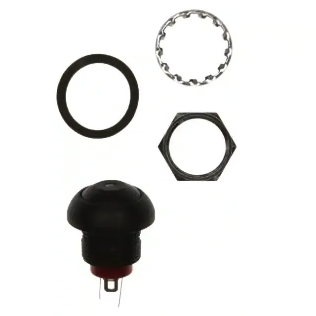 RP8100B2M1CEBLKBLKBLU (SWITCH PB SPST-NO 0.125A 125V)