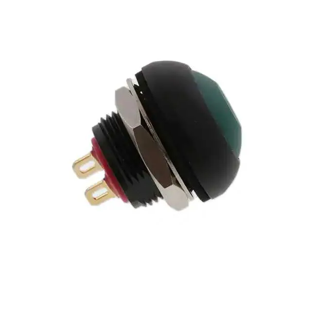 RP8100B2M1CEBLKGRNNIL (SWITCH PB SPST-NO 0.125A 125V)