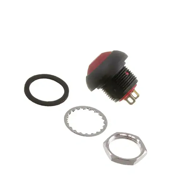 RP8100B2M1CEBLKREDNIL (SWITCH PB SPST-NO 0.125A 125V)