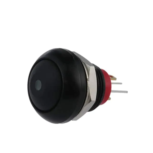 RP8300B2M1CEBLKBLKGRN (SWITCH PB SPST-NO 200MA 250V)