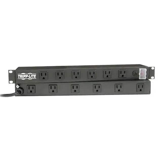 RS1215-RA (PWR STRIP 12OUT R/A 19 RACK MNT")