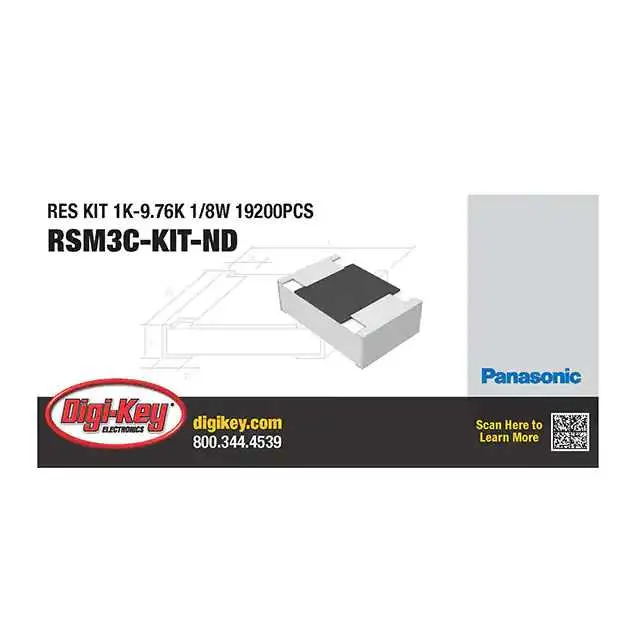 RSM3C (RES KIT 1K-9.76K 1/8W 19200PCS)
