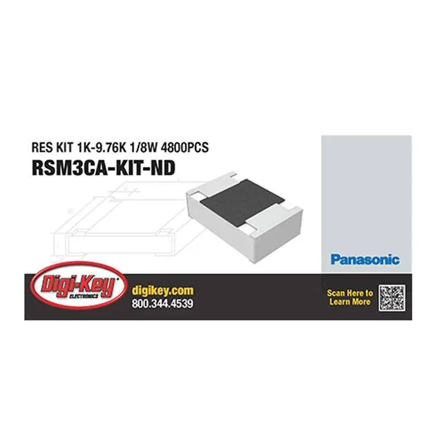 RSM3CA (RES KIT 1K-9.76K 1/8W 4800PCS)