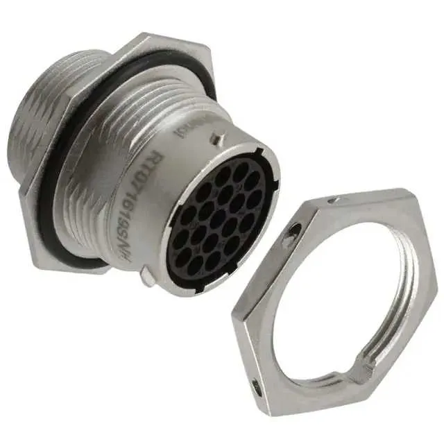 RT071619SNH (CONN RCPT HSG FMALE 19POS PNL MT)