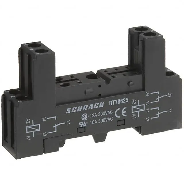 RT78625 (SOCKET RELAY DIN 10A FOR RT SER)
