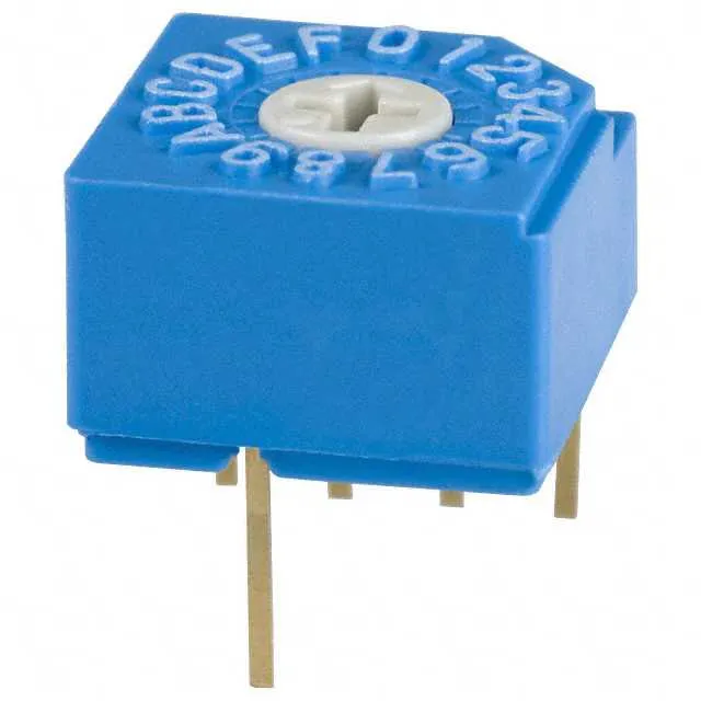 S-1010A (SWITCH ROTARY DIP HEX 100MA 5V)