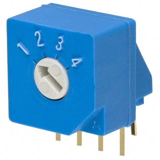 S-2051 (SWITCH ROTARY DIP SP4T 100MA 5V)