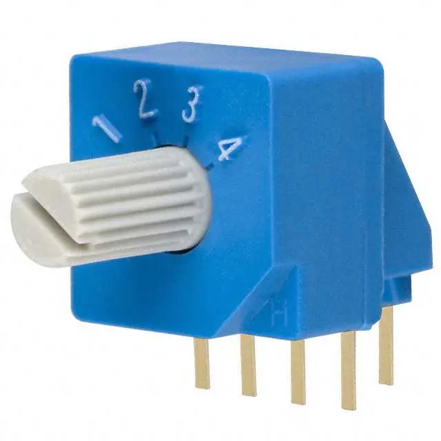 S-2151 (SWITCH ROTARY DIP SP4T 100MA 5V)