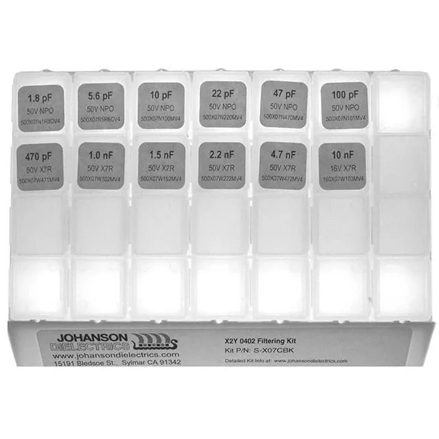 S-X07CBK (CAP KIT CER 1.8PF-10000PF 600PCS)