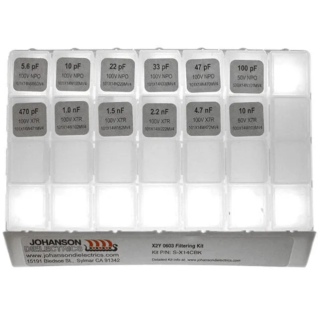 S-X14CBK (CAP KIT CER 1PF-10000PF 700PCS)